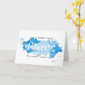 Happy Vathers Day Card Karte (Gelbe Blume)