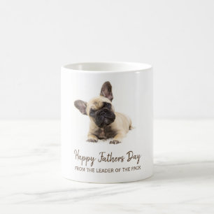 Happy Vathers Day Custom French Bulldog Kaffeetasse