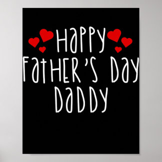 Happy Vathers Day Daddy Pater Vater Poster