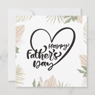 Happy Vathers Day Feiertagskarte