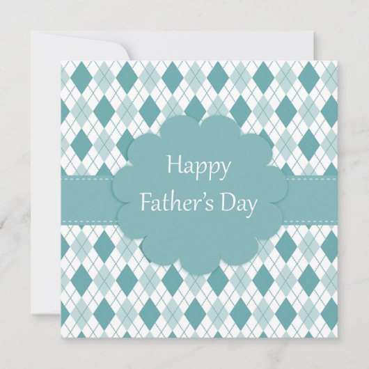 Happy Vathers Day Feiertagskarte (Vorderseite)