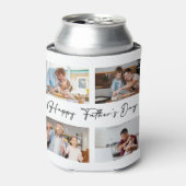Happy Vathers Day Foto Collage Dosenkühler (Kanne Vorderseite)