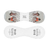 Happy Vathers Day Foto Personalisiert halten Baseball (Paneele)