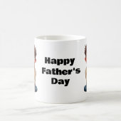 HAPPY VATHER'S DAY Geschenk für ihn Vater Husband Kaffeetasse (Mittel)