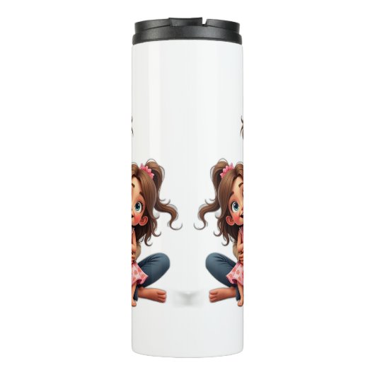 HAPPY VATHER'S DAY Geschenk für ihn Vater Husband Thermosbecher (Rückseite)