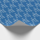 Happy Vathers Day Geschenkpapier (Ecke)