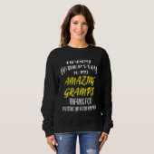 Happy Vathers Day Grampy Sweatshirt (Vorne ganz)