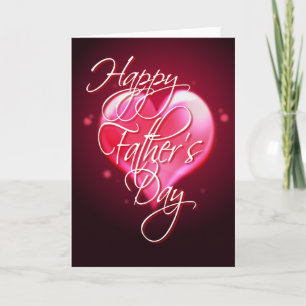 HAPPY VATHER'S DAY HERART by SHARON SHARPE Karte