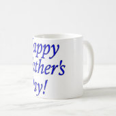 Happy Vathers Day Kaffeetasse (VorderseiteRechts)