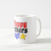 Happy Vathers Day Kaffeetasse (VorderseiteRechts)