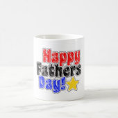 Happy Vathers Day Kaffeetasse (Mittel)