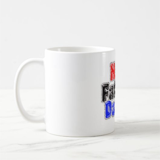 Happy Vathers Day Kaffeetasse (Links)