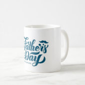 Happy Vathers Day Kaffeetasse (VorderseiteRechts)
