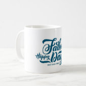 Happy Vathers Day Kaffeetasse (Vorderseite Links)