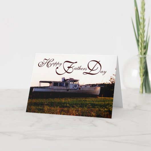 Happy Vathers Day Karte (Vorderseite)