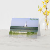 Happy Vathers Day Karte (Gelbe Blume)