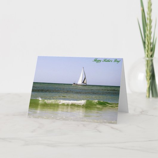 Happy Vathers Day Karte (Vorderseite)