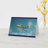 Happy Vathers Day Karte (Gelbe Blume)