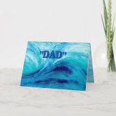 Happy Vathers Day Karte (Vorderseite)