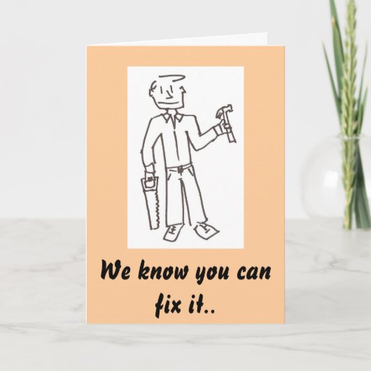 Happy Vathers Day Karte (Vorderseite)