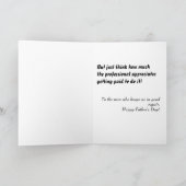 Happy Vathers Day Karte (Innenseite)