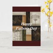 Happy Vathers Day Karte (Gelbe Blume)