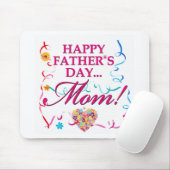 Happy Vathers Day MAMA Mouse Pad Mousepad (Mit Mouse)