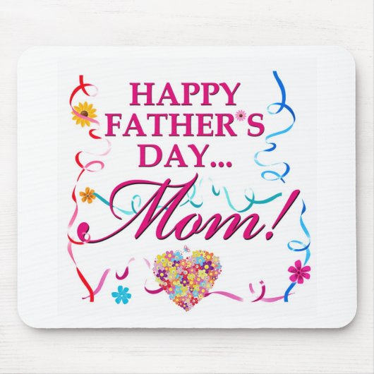 Happy Vathers Day MAMA Mouse Pad Mousepad (Vorne)