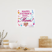 Happy Vathers Day Mama Poster (Küche)