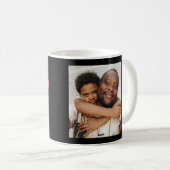 Happy Vathers Day Mein Vater ist mein Held Kaffeetasse (VorderseiteRechts)