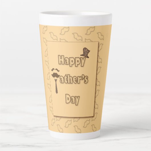 Happy Vathers Day Milchtasse (Vorderseite)