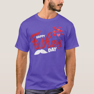 Happy Vathers Day Niedlicher Vater Papa Daddy Pop T-Shirt