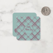 Happy Vathers Day Note Card: Mitteilungskarte (Vorderseite/Rückseite Beispiel)