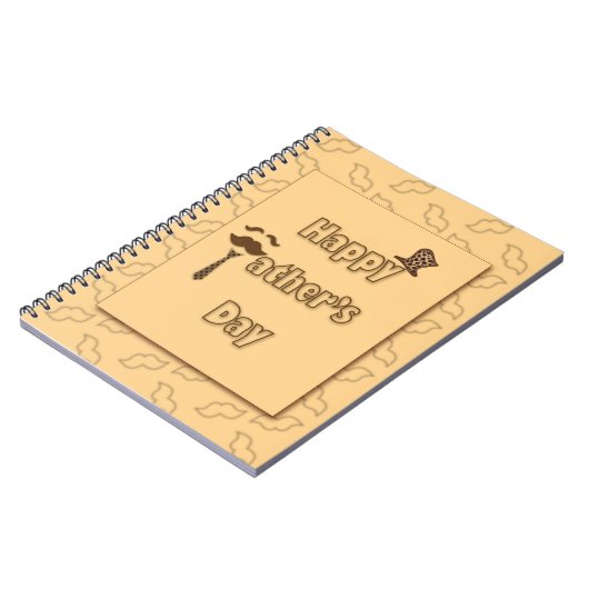 Happy Vathers Day Notizblock (Linke Seite)