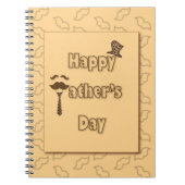 Happy Vathers Day Notizblock (Vorderseite)