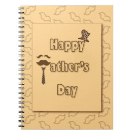 Happy Vathers Day Notizblock