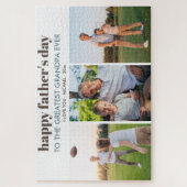 Happy Vathers Day Opa - Custom 3 Foto Strip Puzzle (Vertikal)