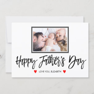 Happy Vathers Day Personalisiert mit Foto Karte