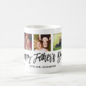 Happy Vathers Day Personalisierte Fotovorlage Kaffeetasse (Mittel)