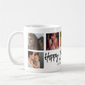 Happy Vathers Day Personalisierte Fotovorlage Kaffeetasse (Links)