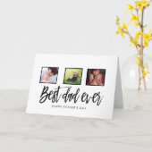 Happy Vathers Day Personalisierter Vater Karte (Gelbe Blume)