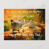Happy Vathers Day Postcard Postkarte (Vorderseite)