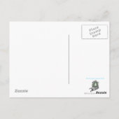 Happy Vathers Day Postkarte (Rückseite)
