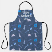 Happy Vathers Day Schürze (Vorderseite)
