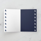 Happy Vathers Day Segelboot Karte (Innenseite)