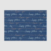 Happy Vathers Day Seidenpapier (Vorderseite)