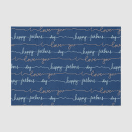 Happy Vathers Day Seidenpapier