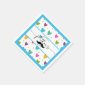 Happy Vathers Day Serviette (Ecke)