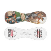 Happy Vathers Day Spanisches Custom Foto Baseball (Paneele)