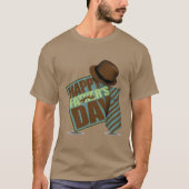 Happy Vathers Day T-Shirt (Vorderseite)
